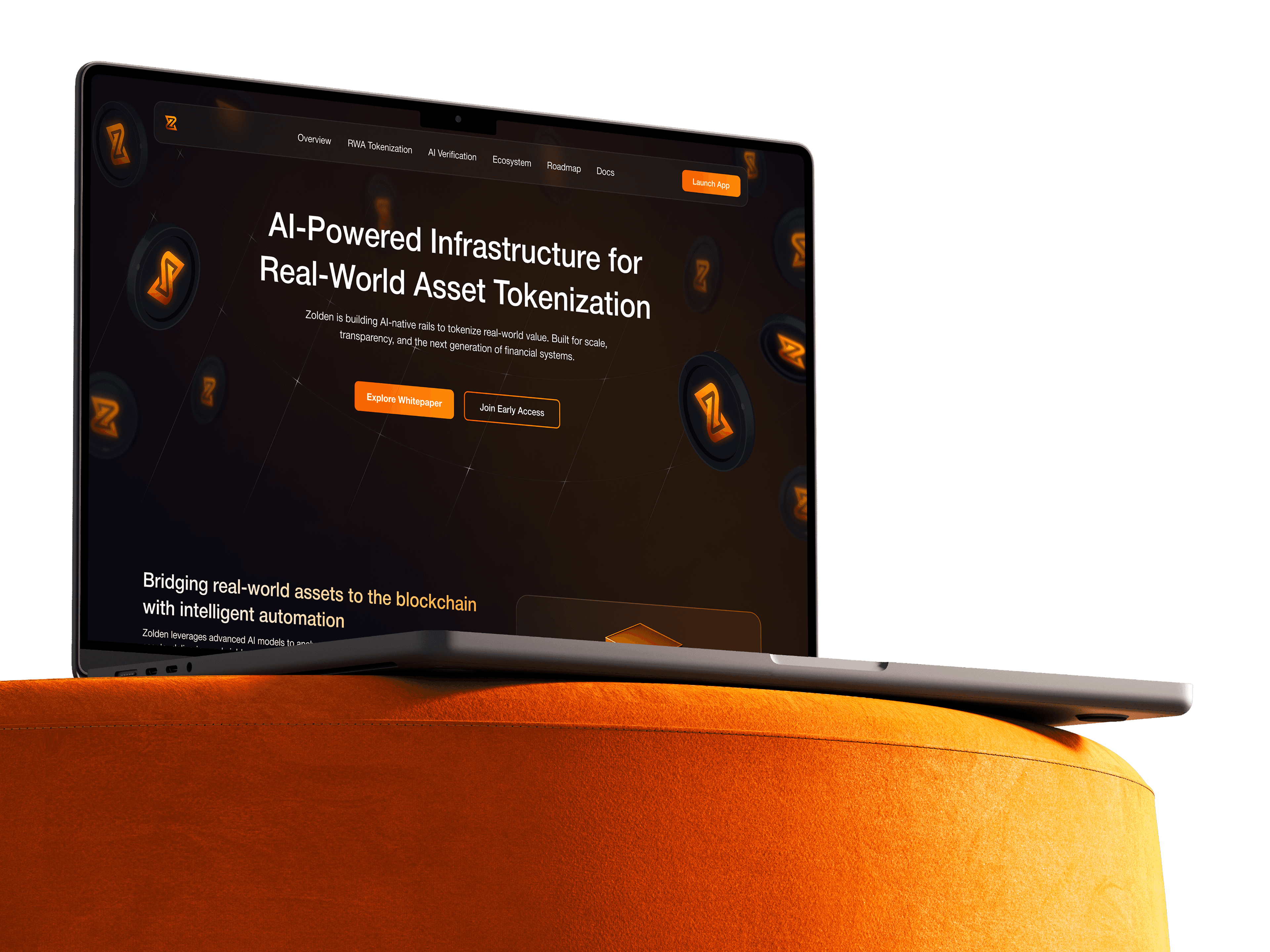 Laptop showcase