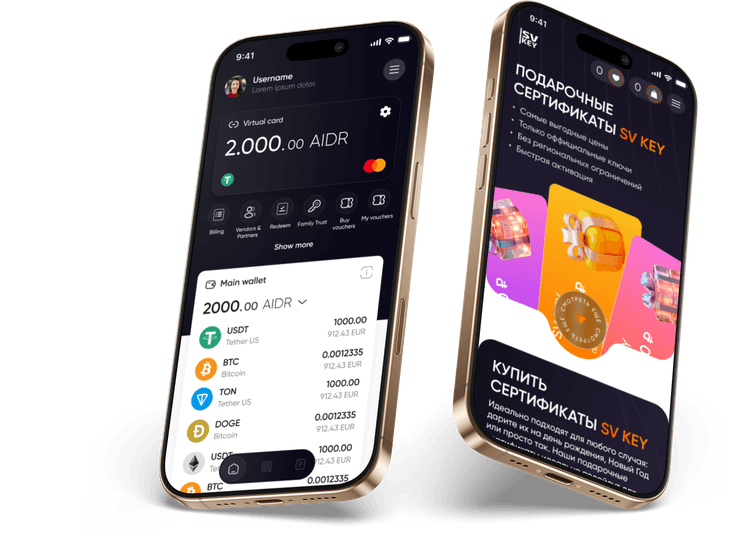 Mobile app showcase